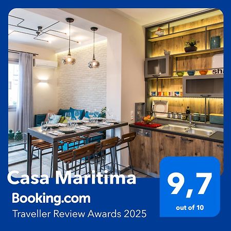 Casa Maritima Apartman Hriszí Aktí Haniá Kültér fotó