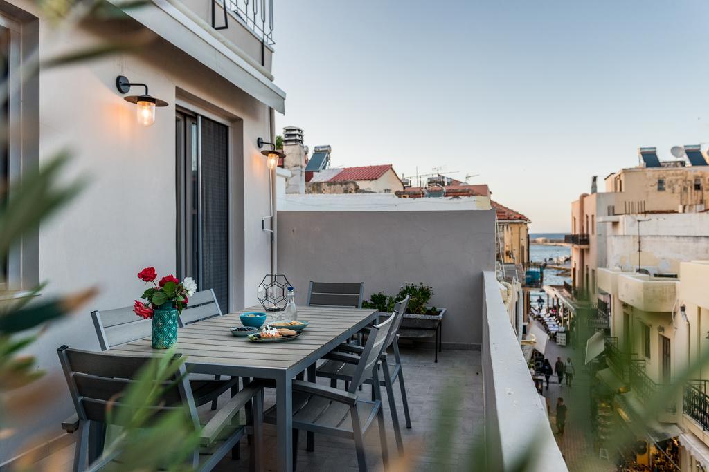 Casa Maritima Apartman Hriszí Aktí Haniá Kültér fotó